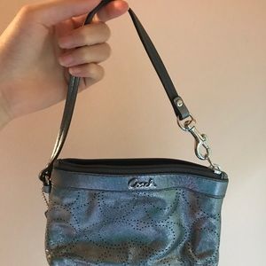 AUTHENTIC COACH WRISTLET SILVER